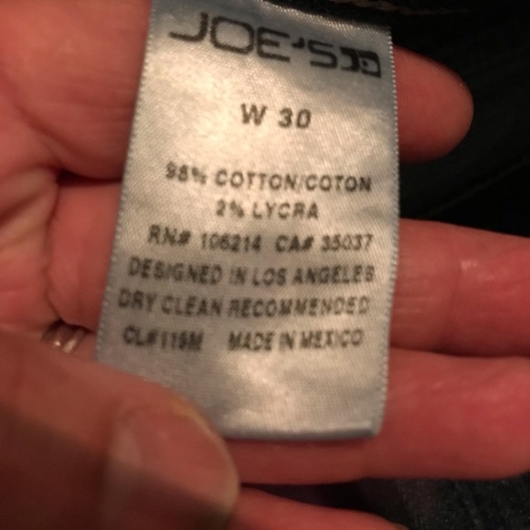 Joe’s Jeans size 30 high rise blue jeans The Torrianne with stretch - Picture 13 of 15